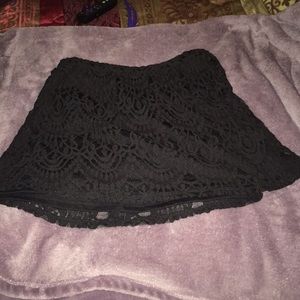 Skirt mini lace